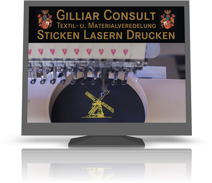 Gilliar Consult Sticken Lasern Drucken